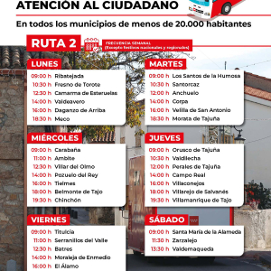 Ampliación del servicio de Oficina móvil de atención al ciudadano